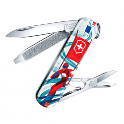 Многофункциональный cкладной нож-брелок Victorinox Ski Race 0.6223.L2008