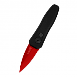 Складной автоматический нож Kershaw Launch 4 Black/Red 7500BLKRD