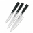 Набор кухонных ножей Boker Damast Black Knife Trio 130420SET  - Набор кухонных ножей Boker Damast Black Knife Trio 130420SET 