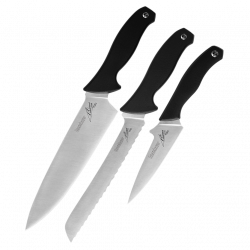 Набор из 3 кухонных ножей Kershaw Emerson 3 Piece Cook's Set K6100X